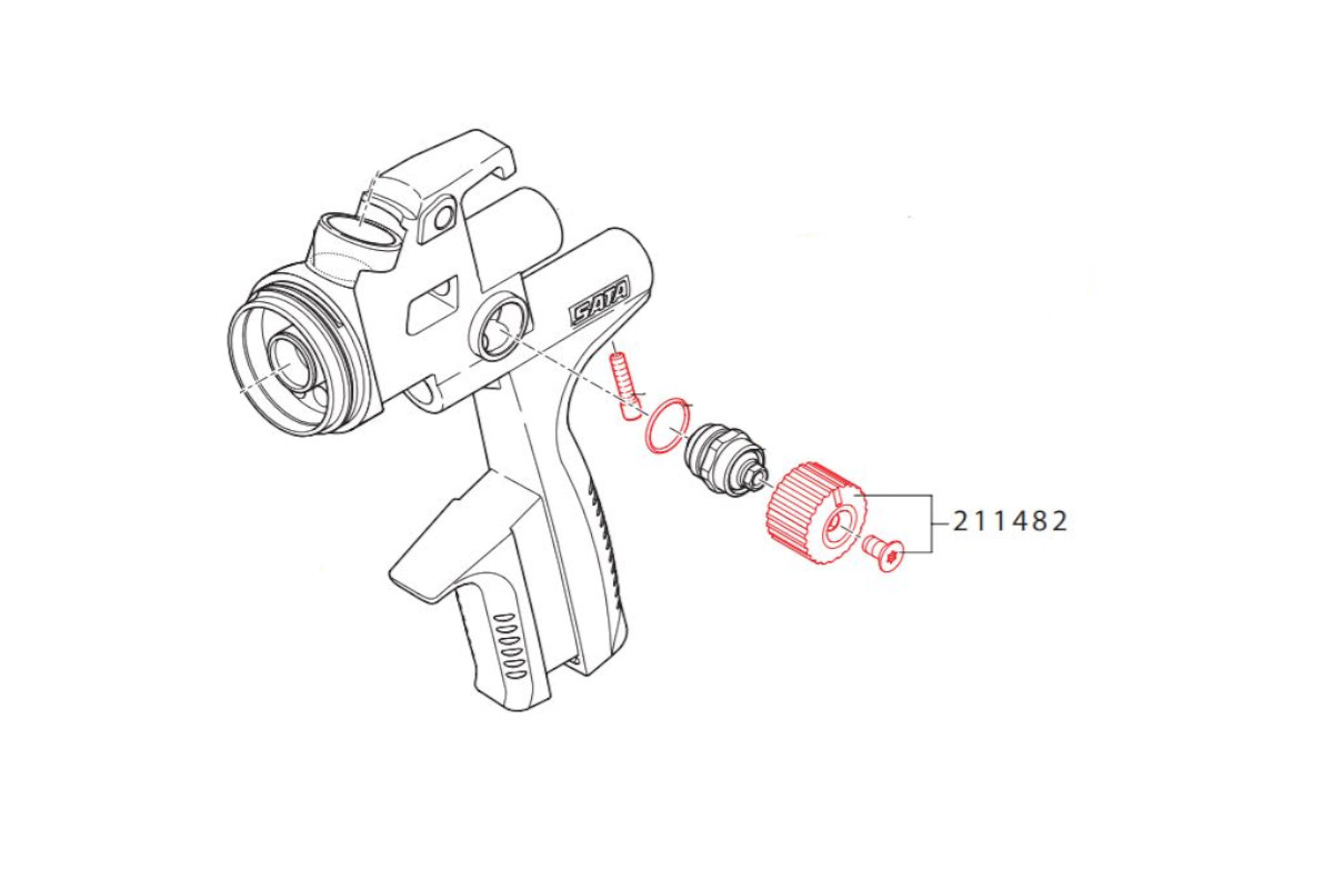 Kontrolna tipka s vijkom 211482
