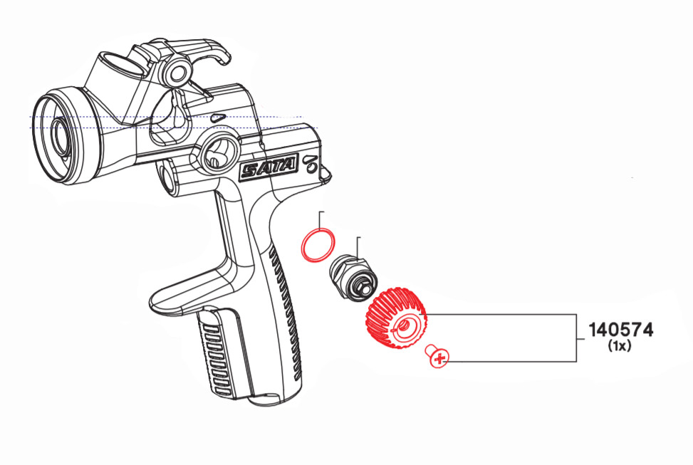 Kontrolna tipka s vijkom 140574