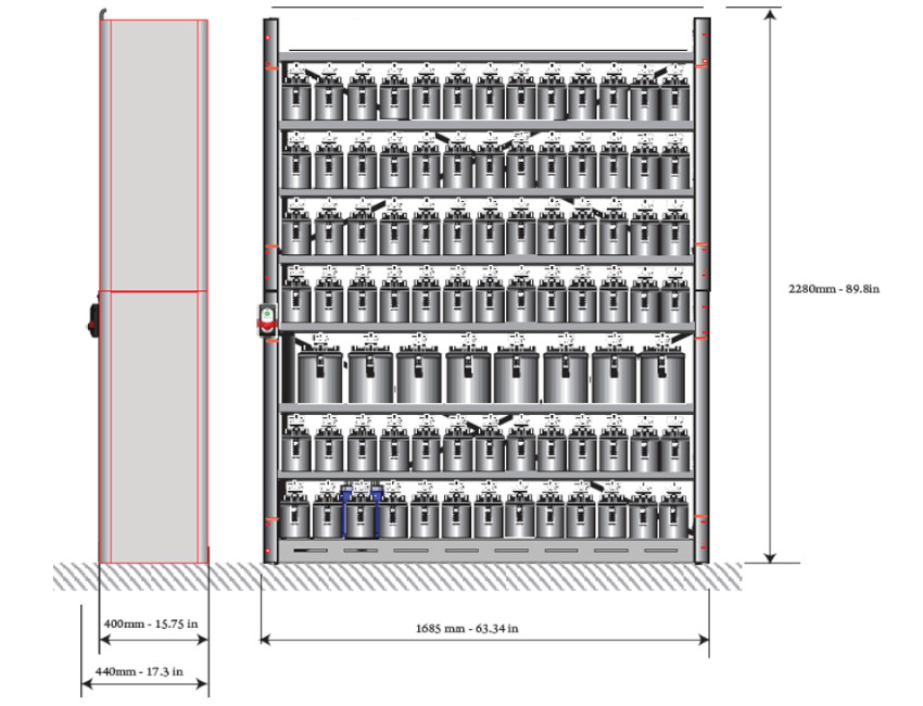 Alphamix 160 Sustav Gornji Dio 4 X 1 Litara