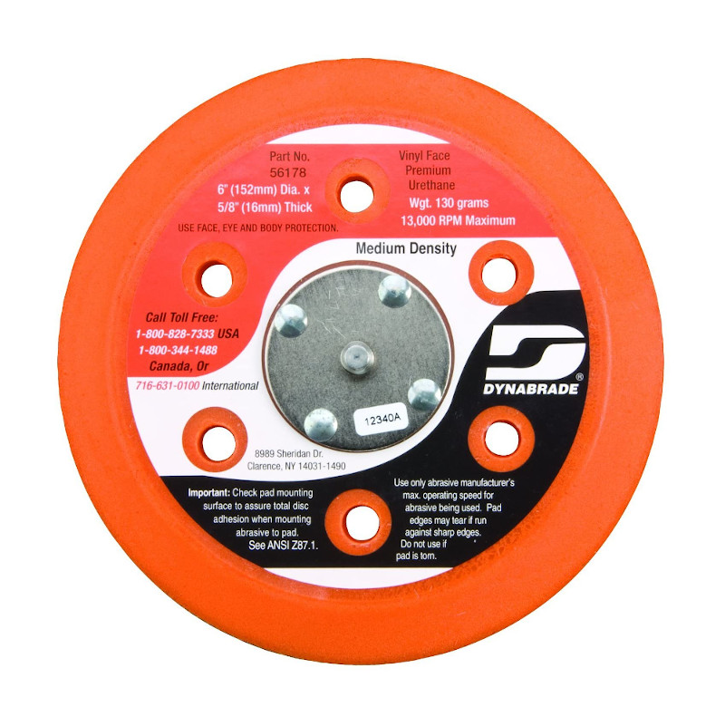 56178 Usisna Disk Pad 6H 150Mm