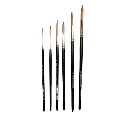 6060 Kist za pisanje – Okrugli "Kolinsky" Rigger kist