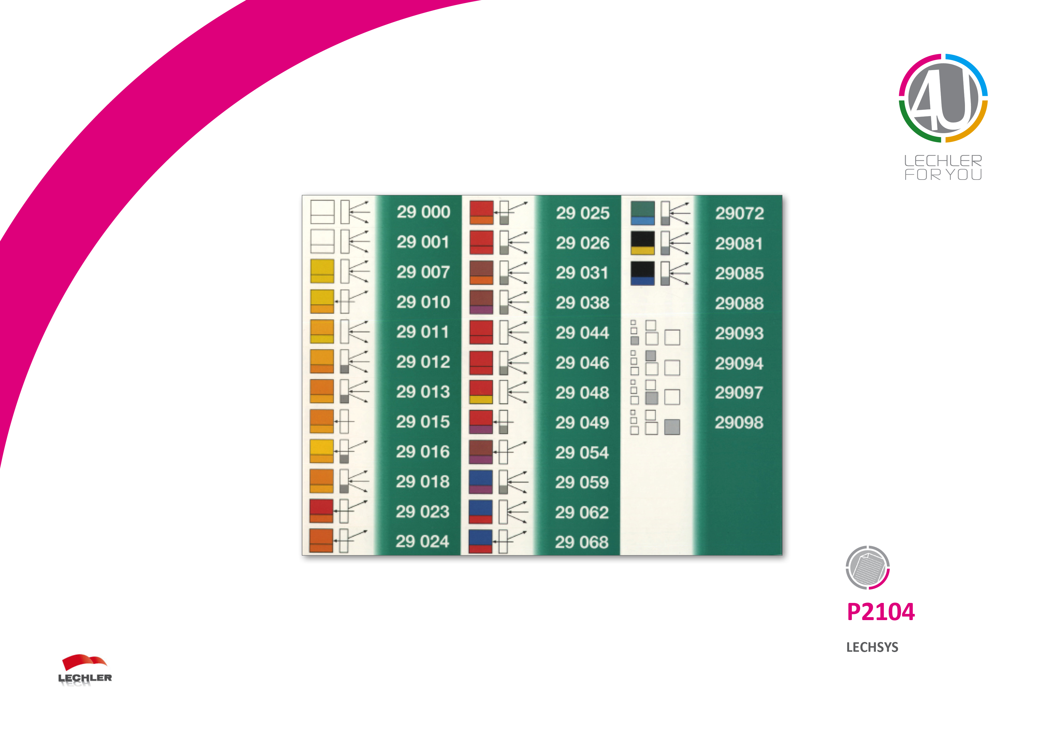 P2104 Lechsys Naljepnice