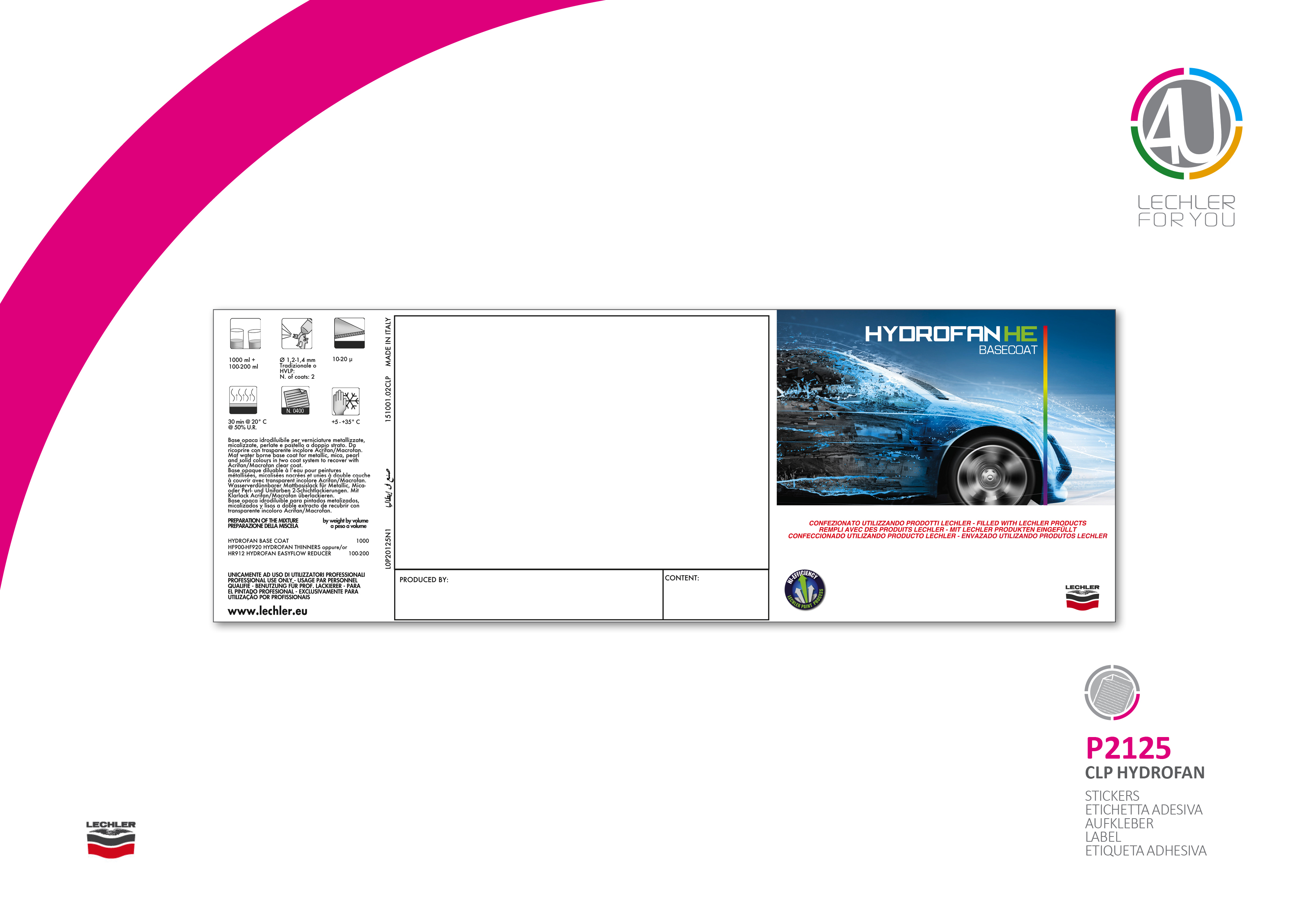 Hydrofan Etiketa Za Limenku