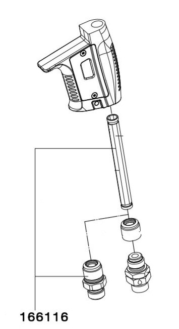 Zračno povezivanje s rukavcem 166116